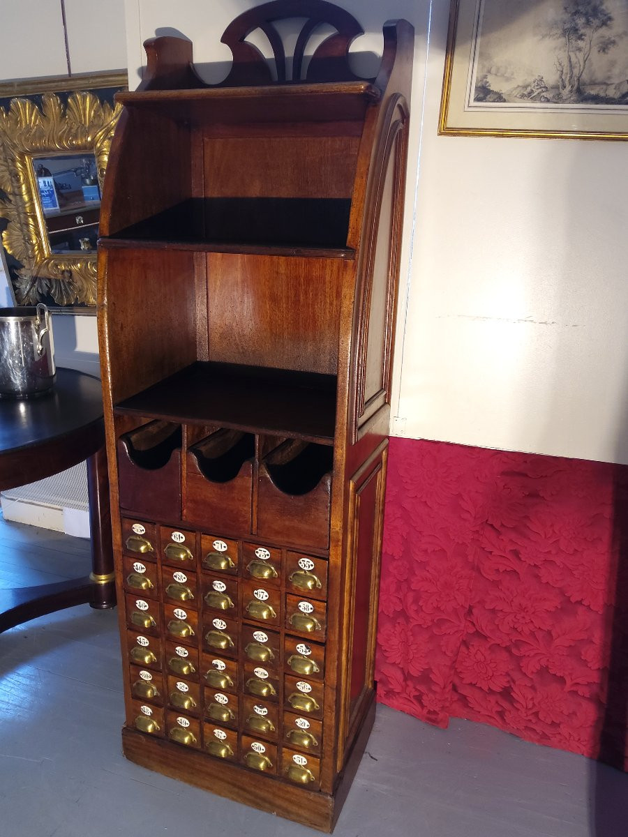 curieux meuble de restaurant d'époque 1900-photo-5